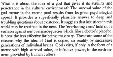 The Selfish Gene, by Richard Dawkins, p. 193
