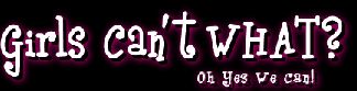 girls canâ€™t what