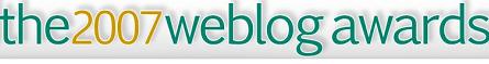 2007 weblog award nominations