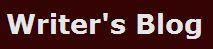  Writerâ€™s Blog 