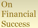   On Financial Success  