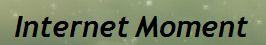   Internet Moment  
