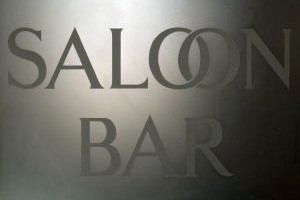 saloon sign