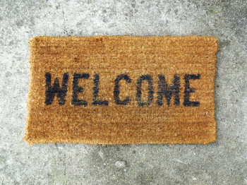 welcome mat