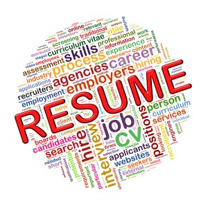 Word Tags Circular Wordcloud Of Resume