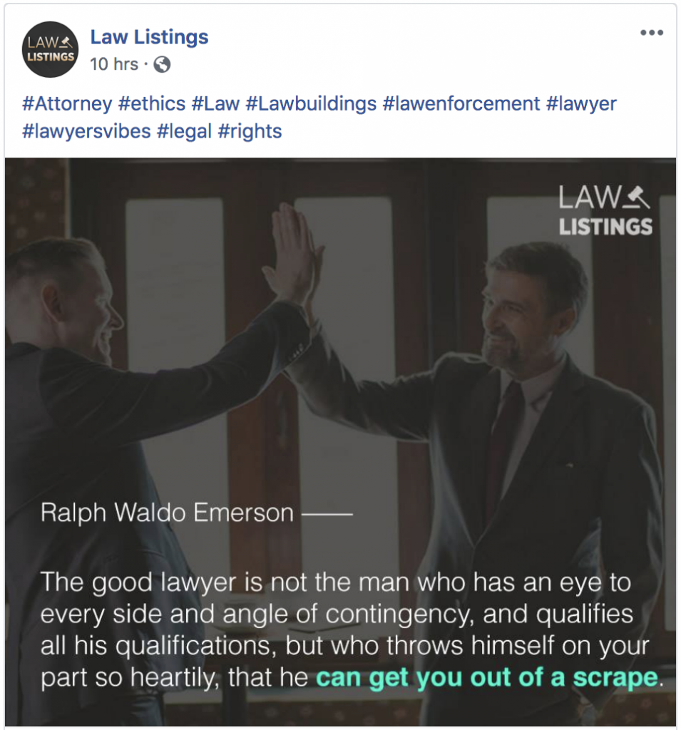 LawListings Facebook