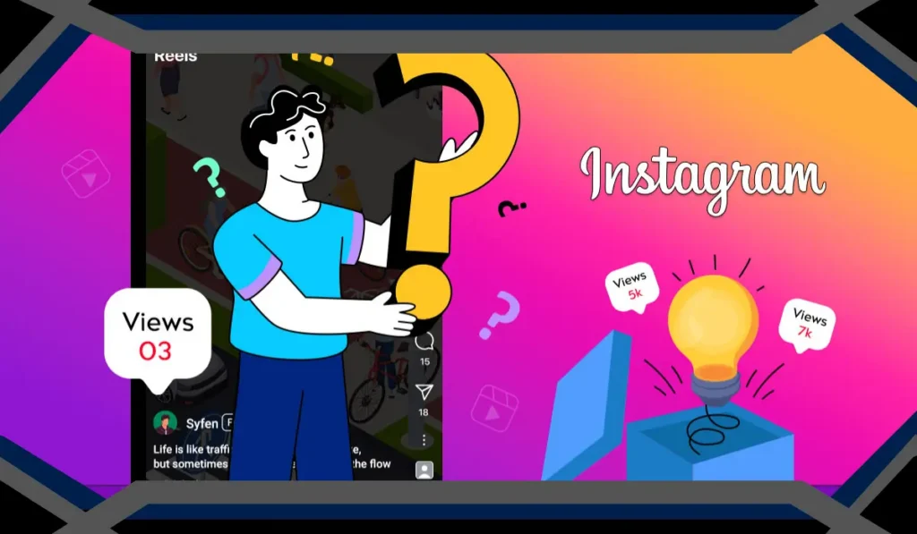 content gets views but no followers