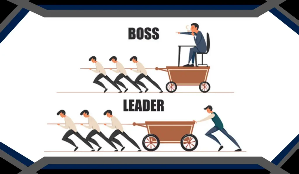 boss vs leader